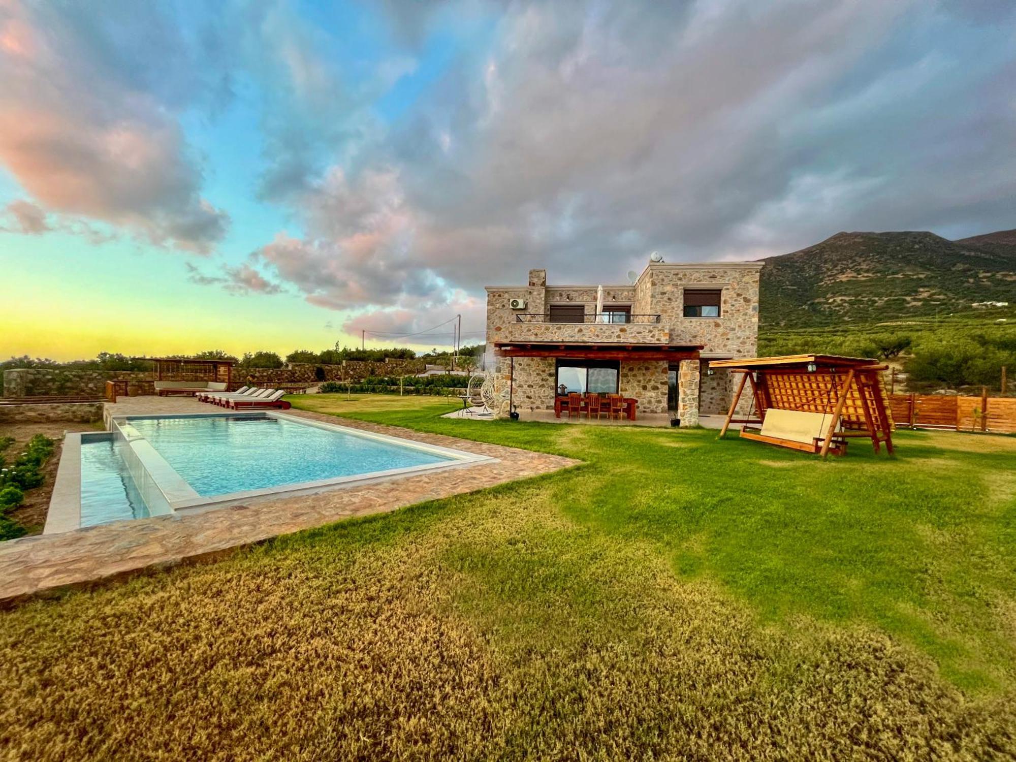 Villa Demetra Киссамос Экстерьер фото